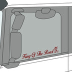 King Of The Road Side Window Stickers