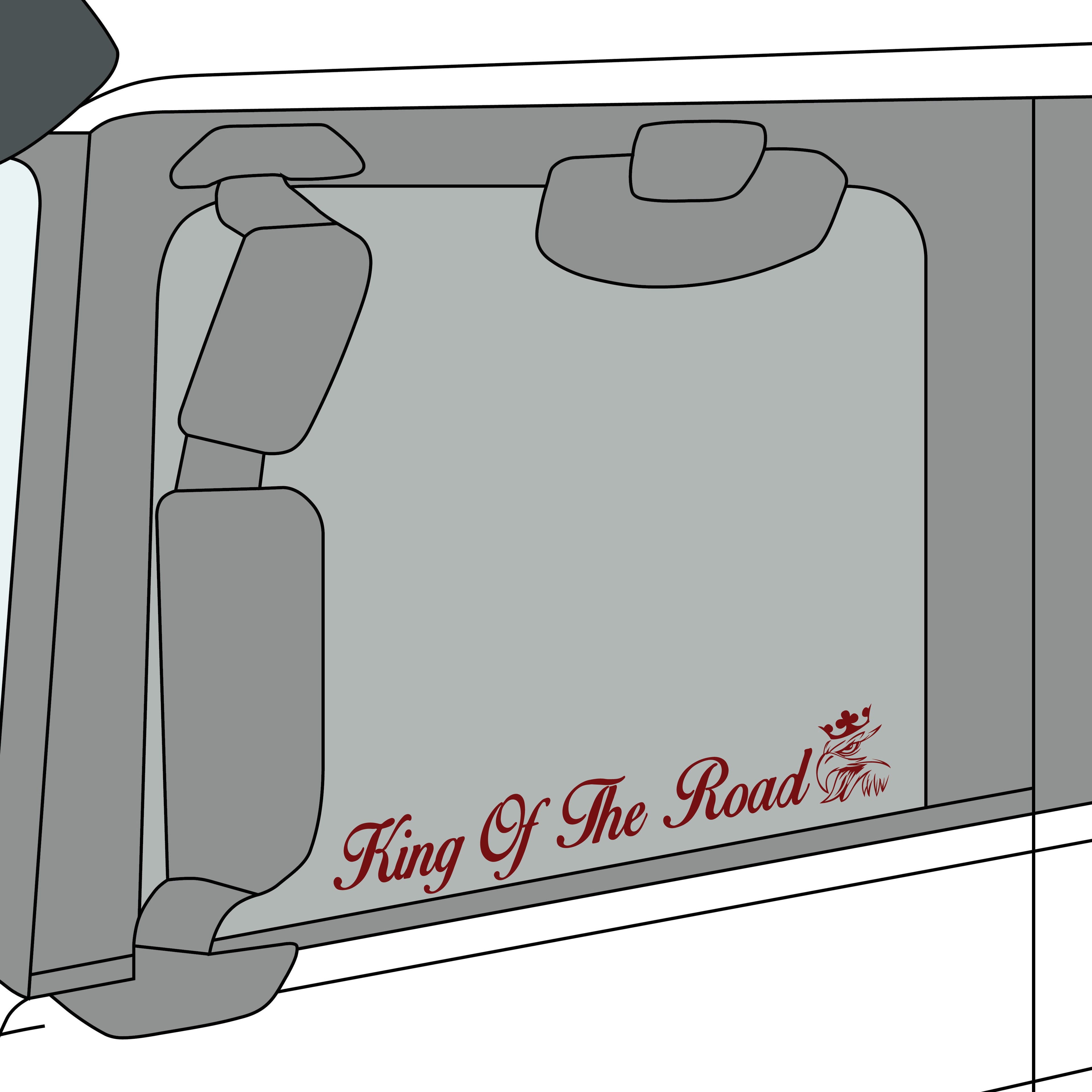 King Of The Road Side Window Stickers