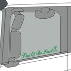 King Of The Road Side Window Stickers