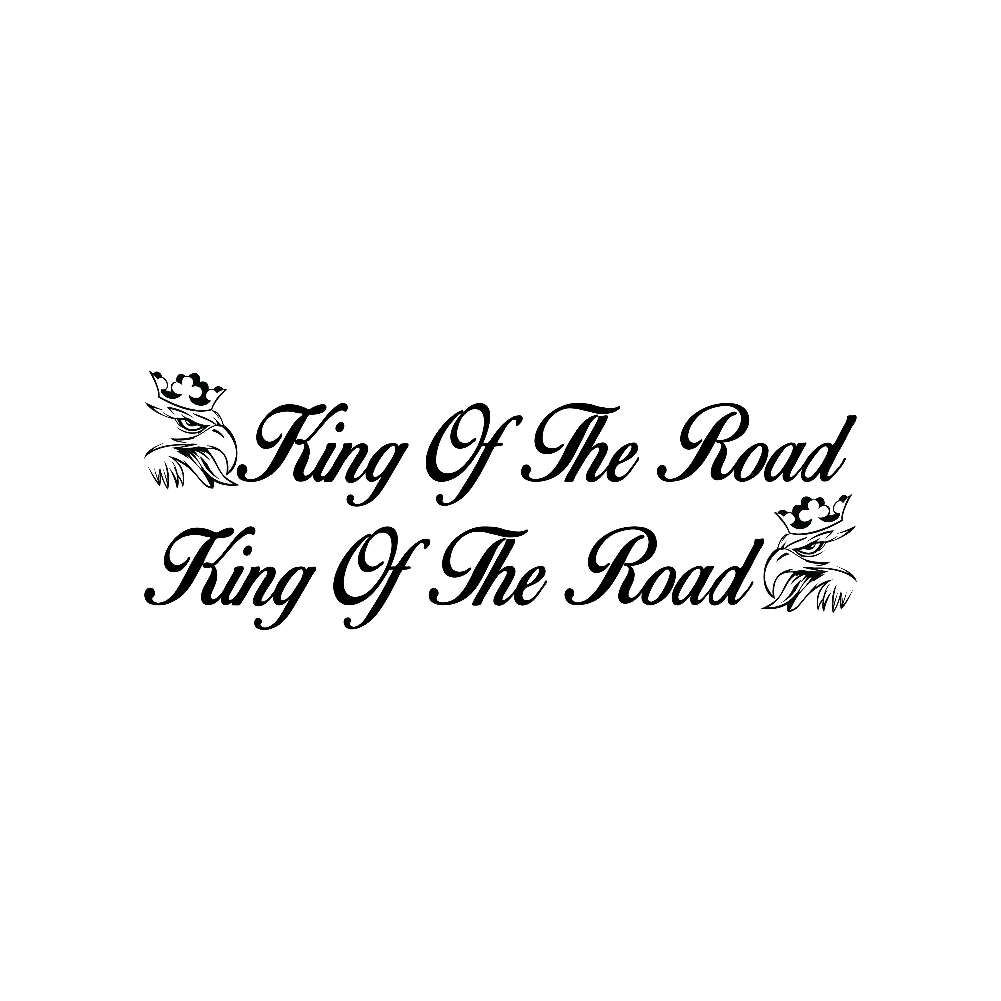 King Of The Road Side Window Stickers