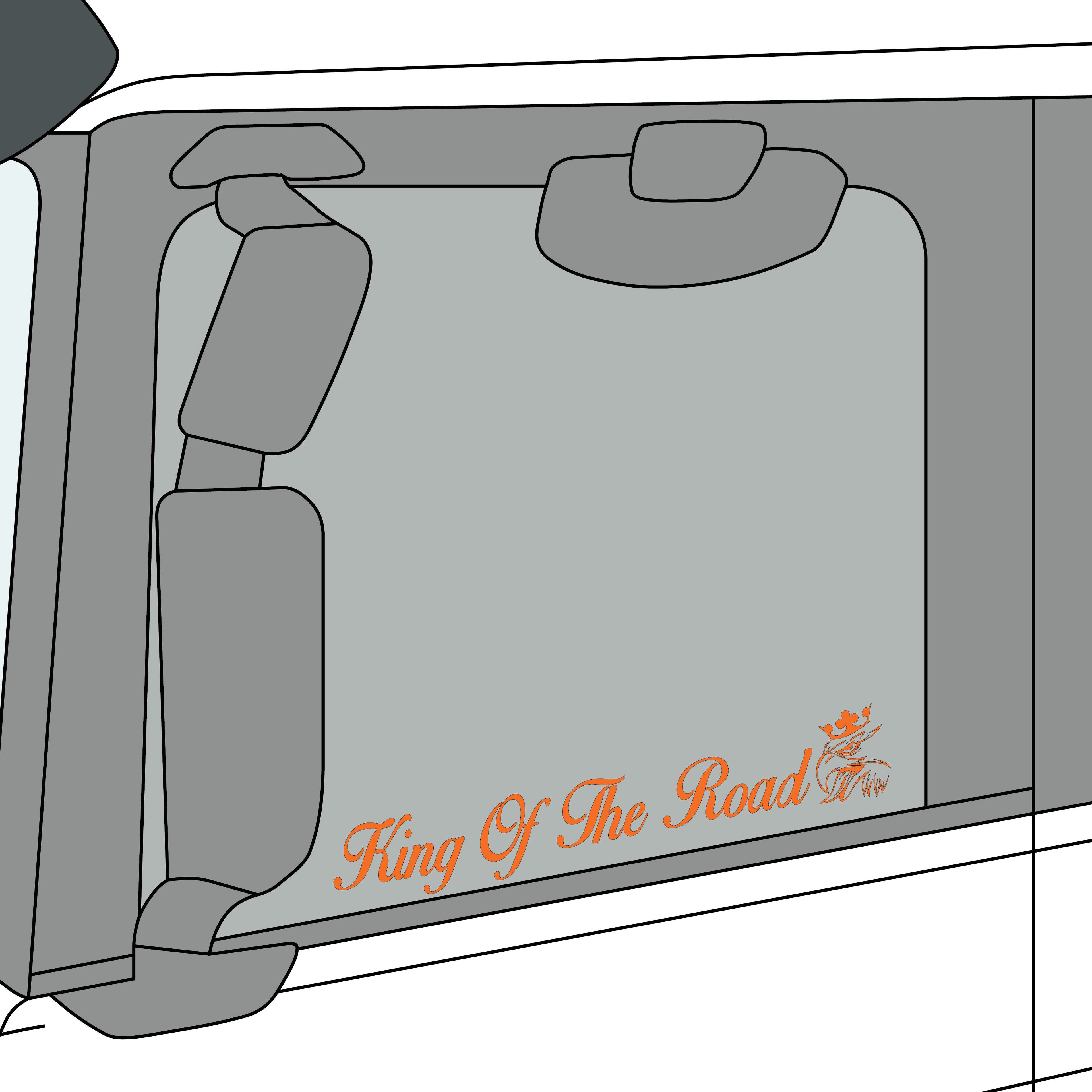 King Of The Road Side Window Stickers