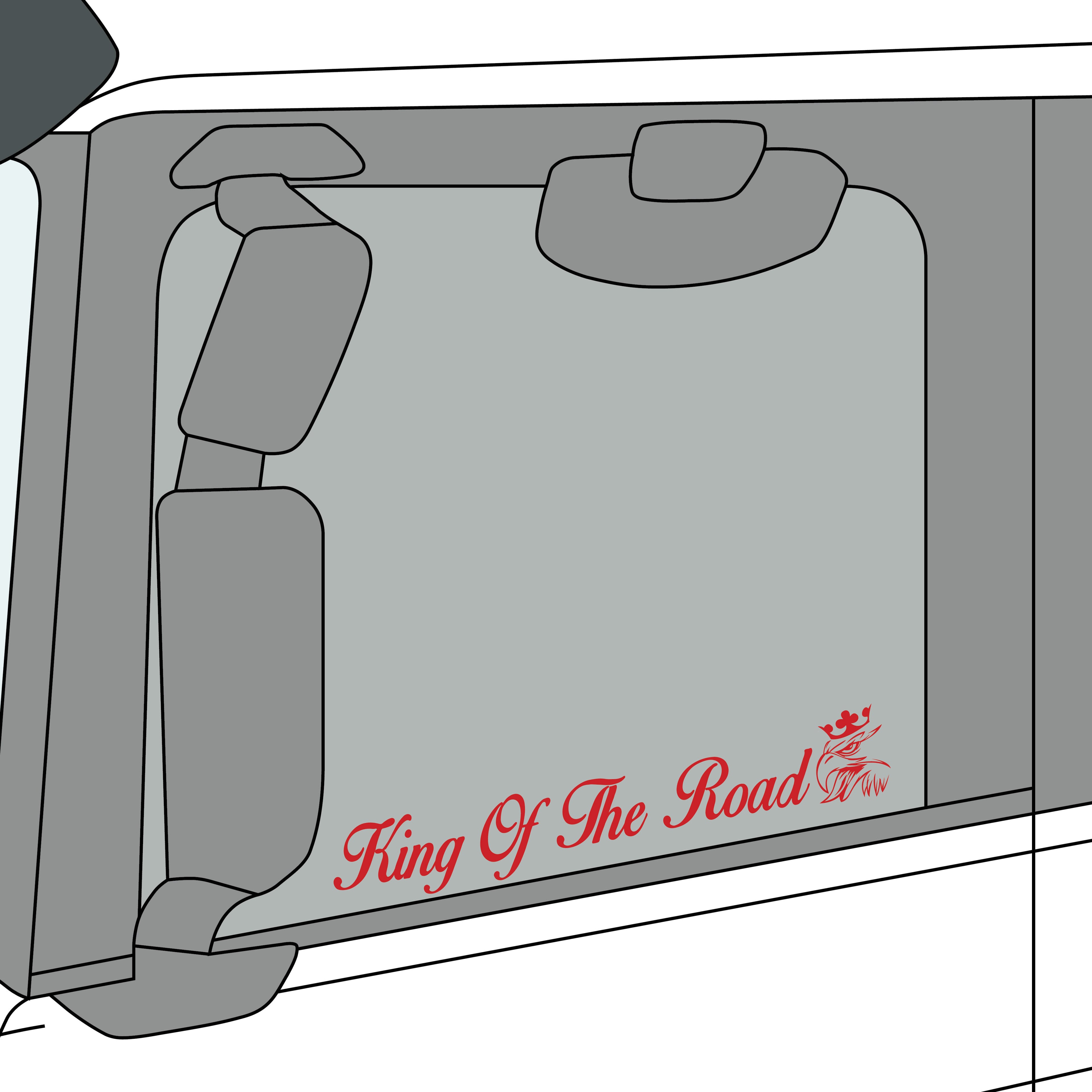 King Of The Road Side Window Stickers