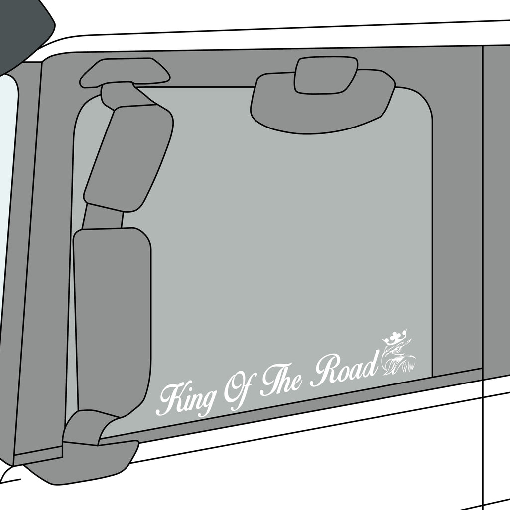 King Of The Road Side Window Stickers