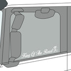 King Of The Road Side Window Stickers