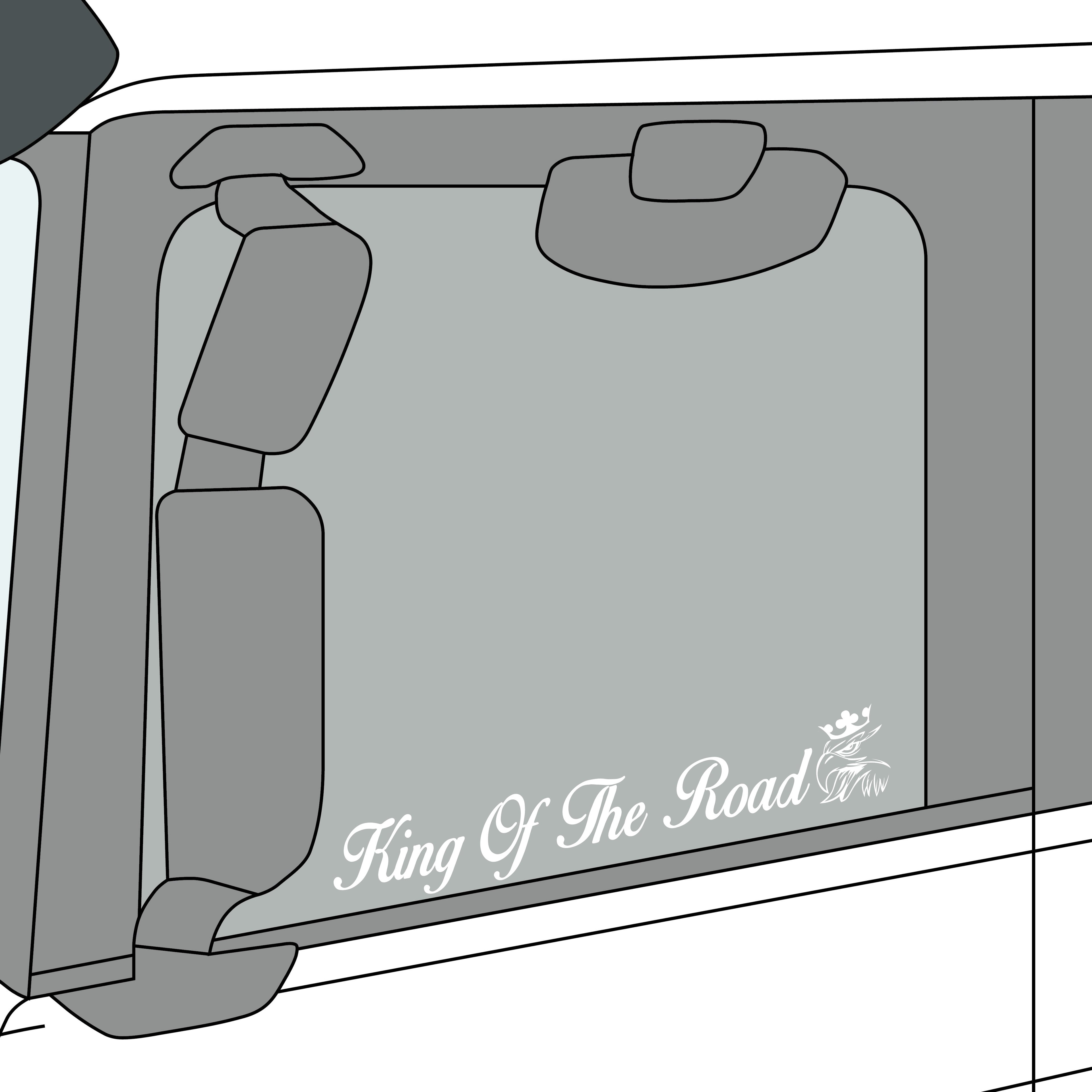 King Of The Road Side Window Stickers