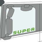 SUPER Side Window Stickers