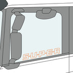 SUPER Side Window Stickers