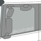 SUPER Side Window Stickers