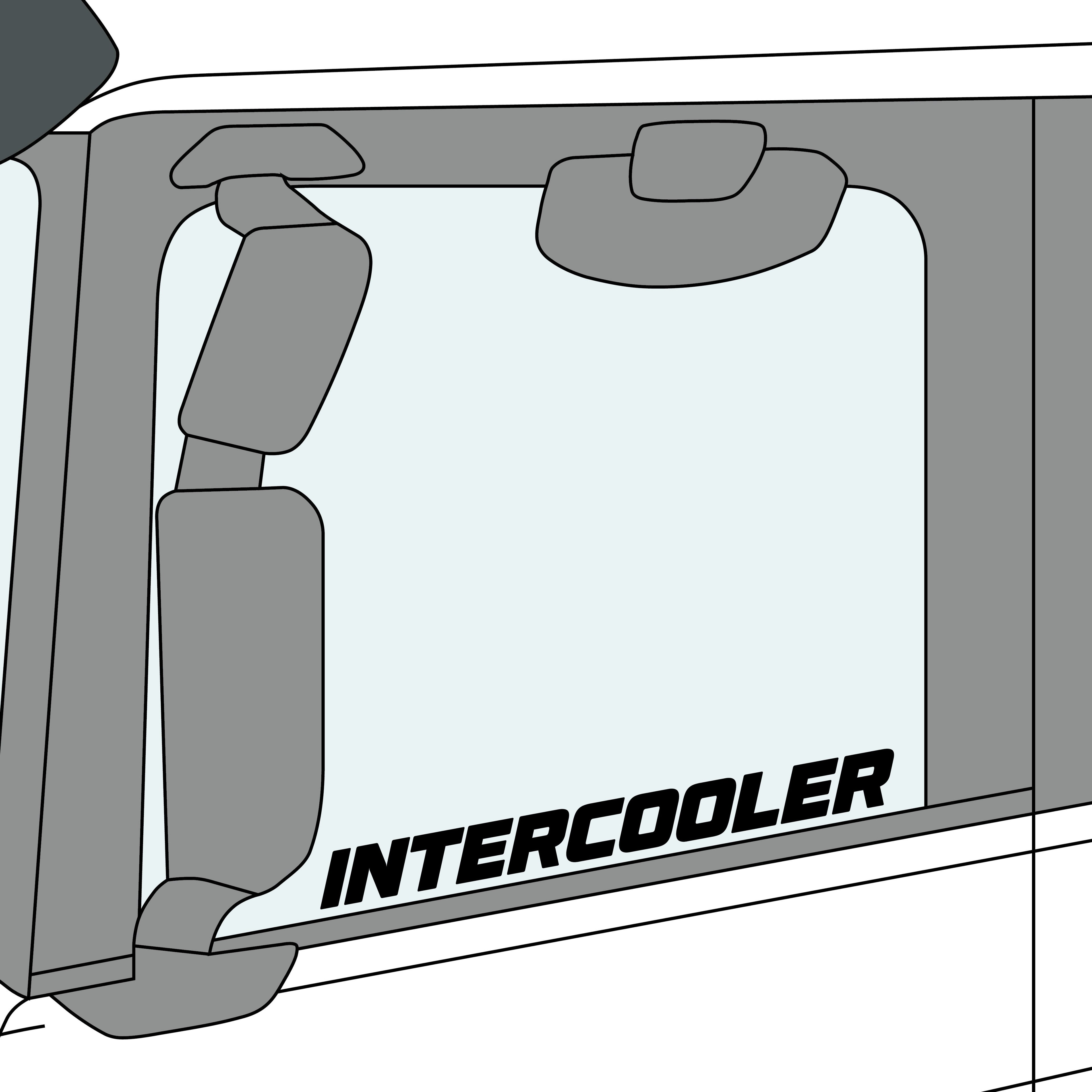 INTERCOOLER Side Window Stickers