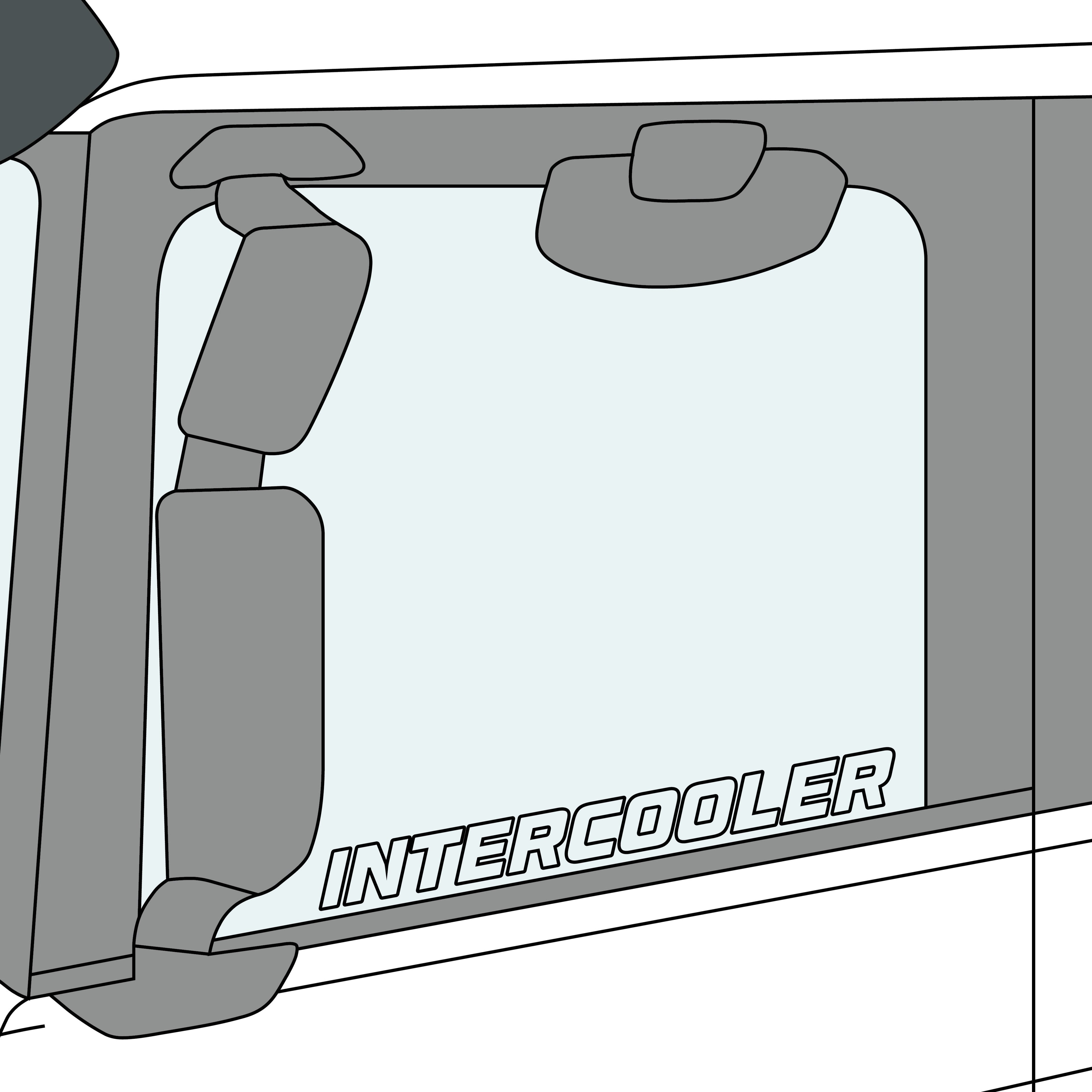 INTERCOOLER Side Window Stickers